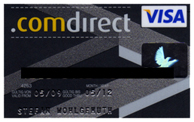 Kreditkarte in Kreditkarte der .comdirect