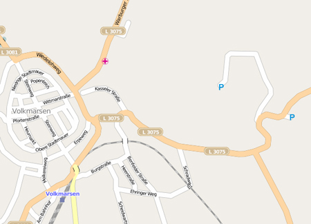OSM Nachher in OpenStreetMap Mapping-Versuch